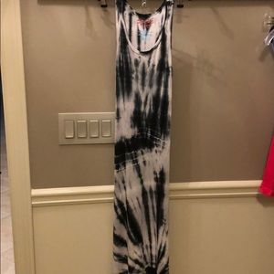 Black and grey racer back maxi